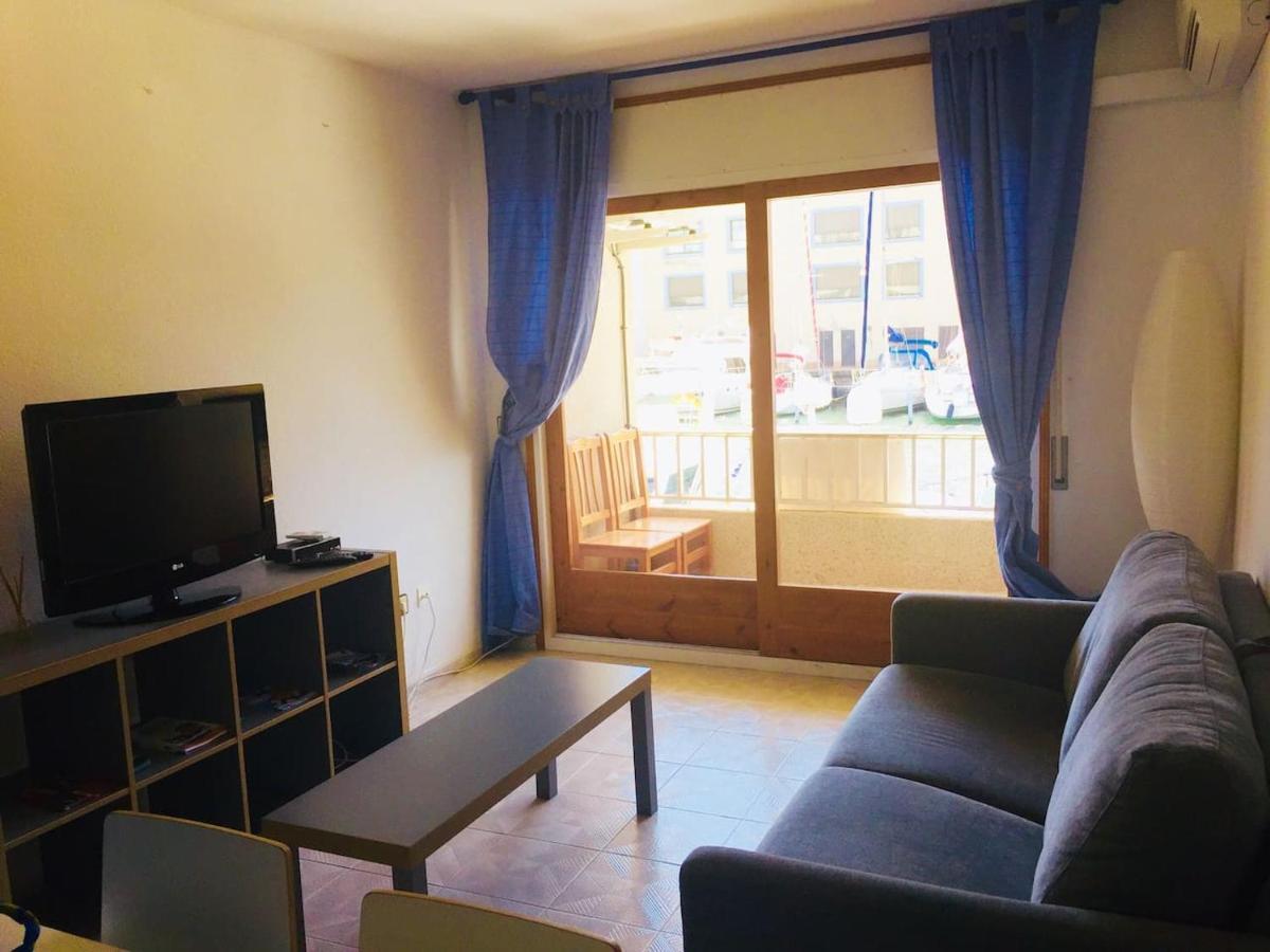 Grand Appartement Vue Sur Canal 4 Pers Wifi Empuriabrava Eksteriør billede