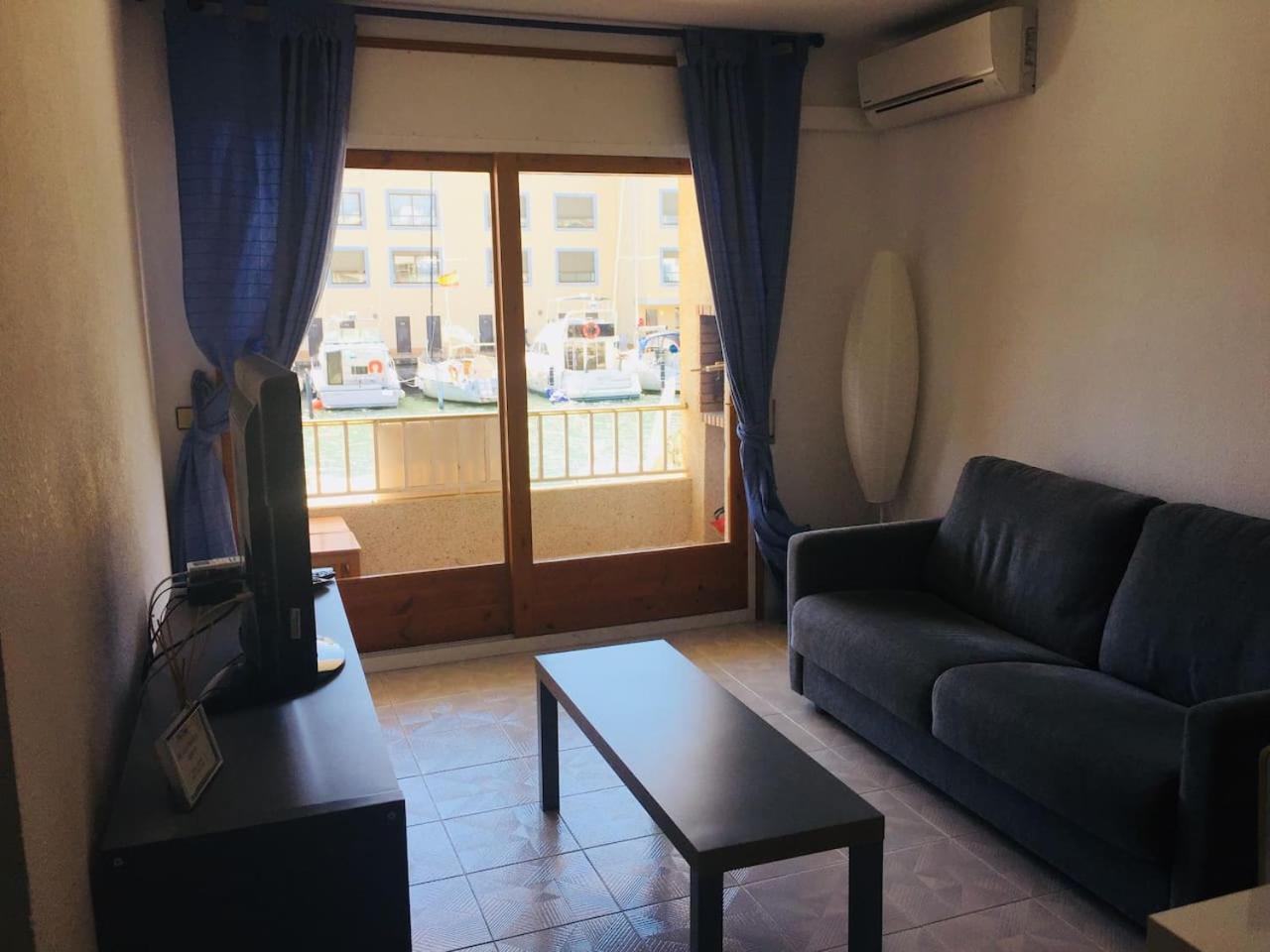 Grand Appartement Vue Sur Canal 4 Pers Wifi Empuriabrava Eksteriør billede